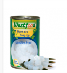 Thạch dừa - West Food - Công Ty CP Chế Biến Thực Phẩm Xuất Khẩu Miền Tây